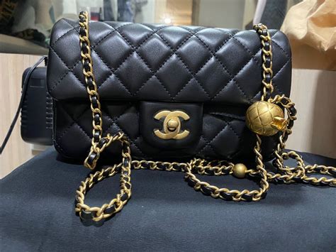 mini chanel bag with chain|mini rectangular chanel bag.